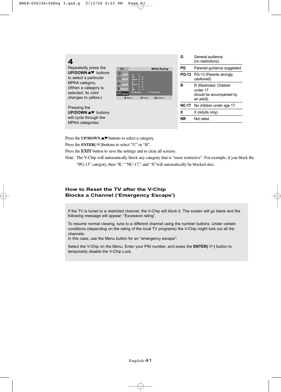 Samsung LTP1745X-XAC User Manual | Page 45 / 66