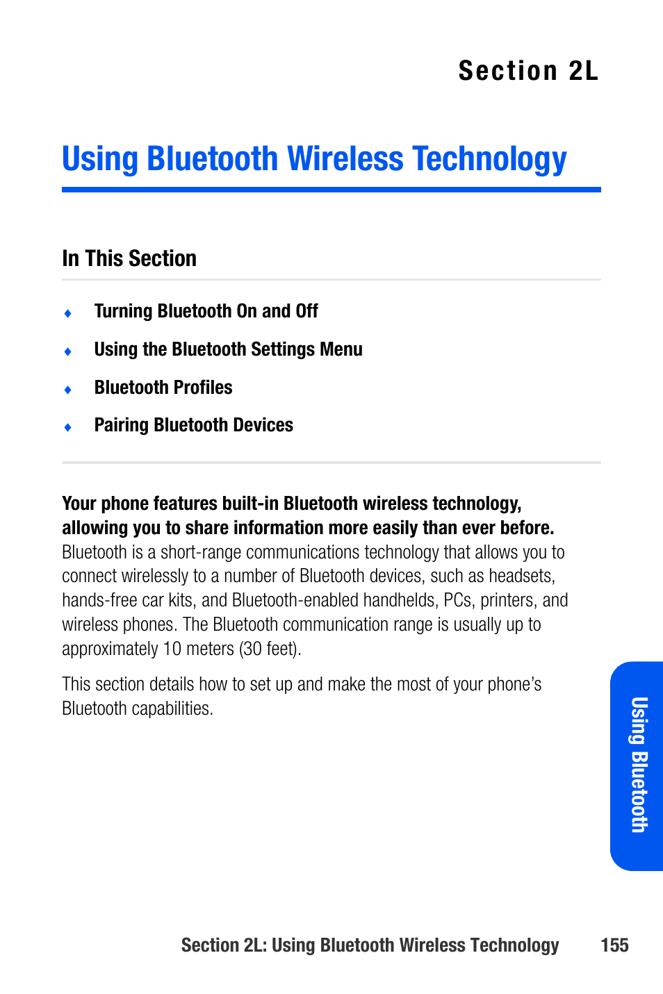 Using bluetooth wireless technology, 2l. using bluetooth wireless technology | Samsung SEPA920WSAQST User Manual | Page 177 / 246