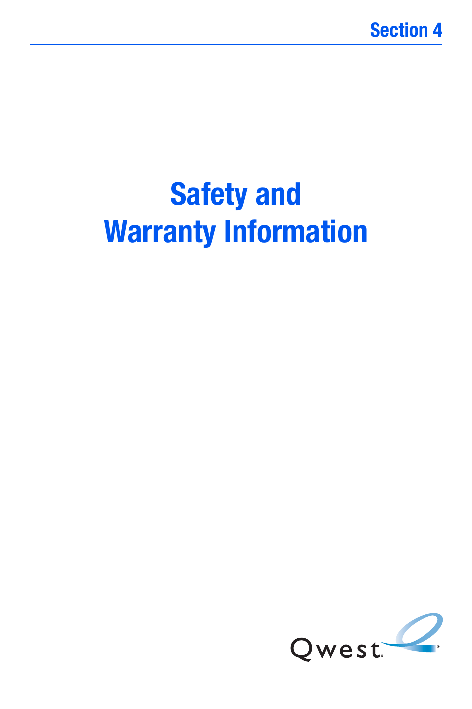 Safety and warranty information, Section 4: safety and warranty information | Samsung SEPA920WSAQST User Manual | Page 231 / 246