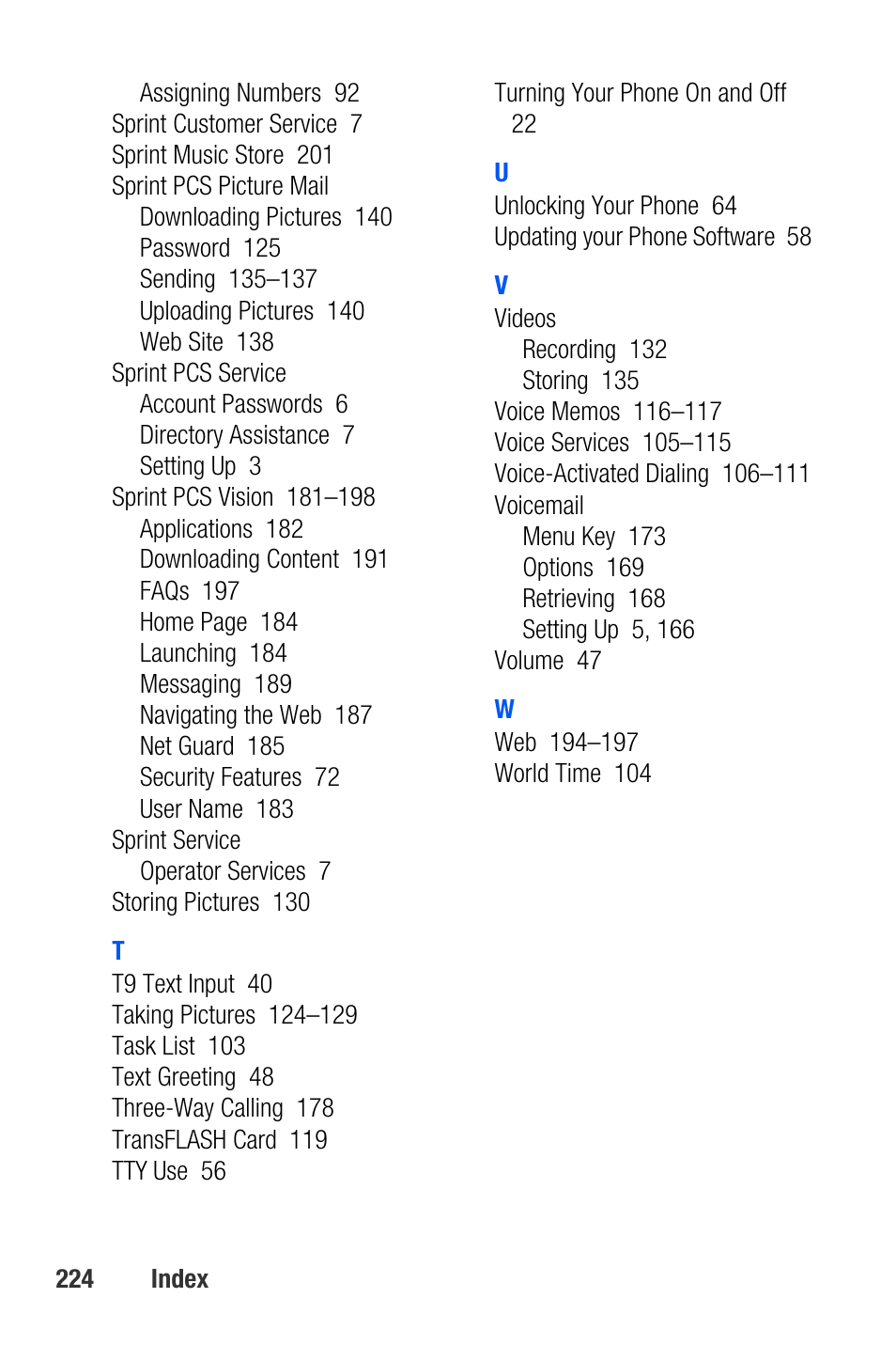 Samsung SEPA920WSAQST User Manual | Page 246 / 246