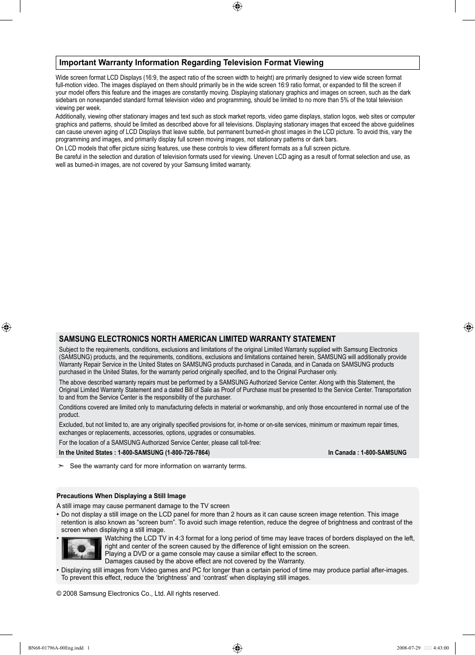 Samsung LN40A500T1FXZA User Manual | Page 2 / 85