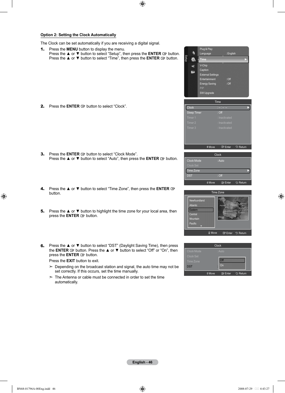 Samsung LN40A500T1FXZA User Manual | Page 48 / 85