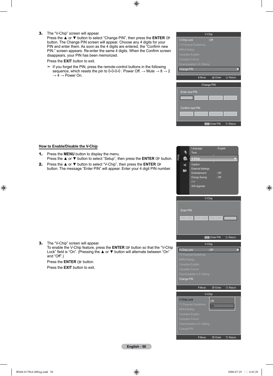 Samsung LN40A500T1FXZA User Manual | Page 52 / 85