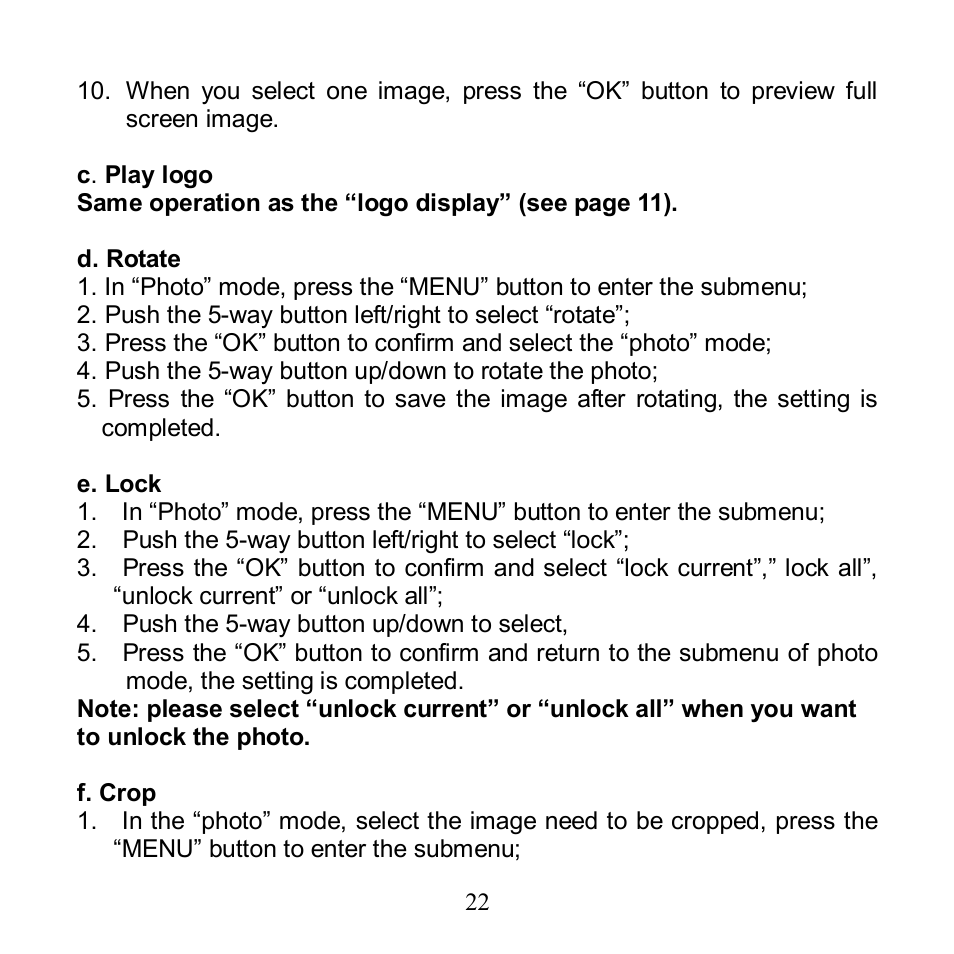 Argus Camera Argus DV 5470 User Manual | Page 23 / 38
