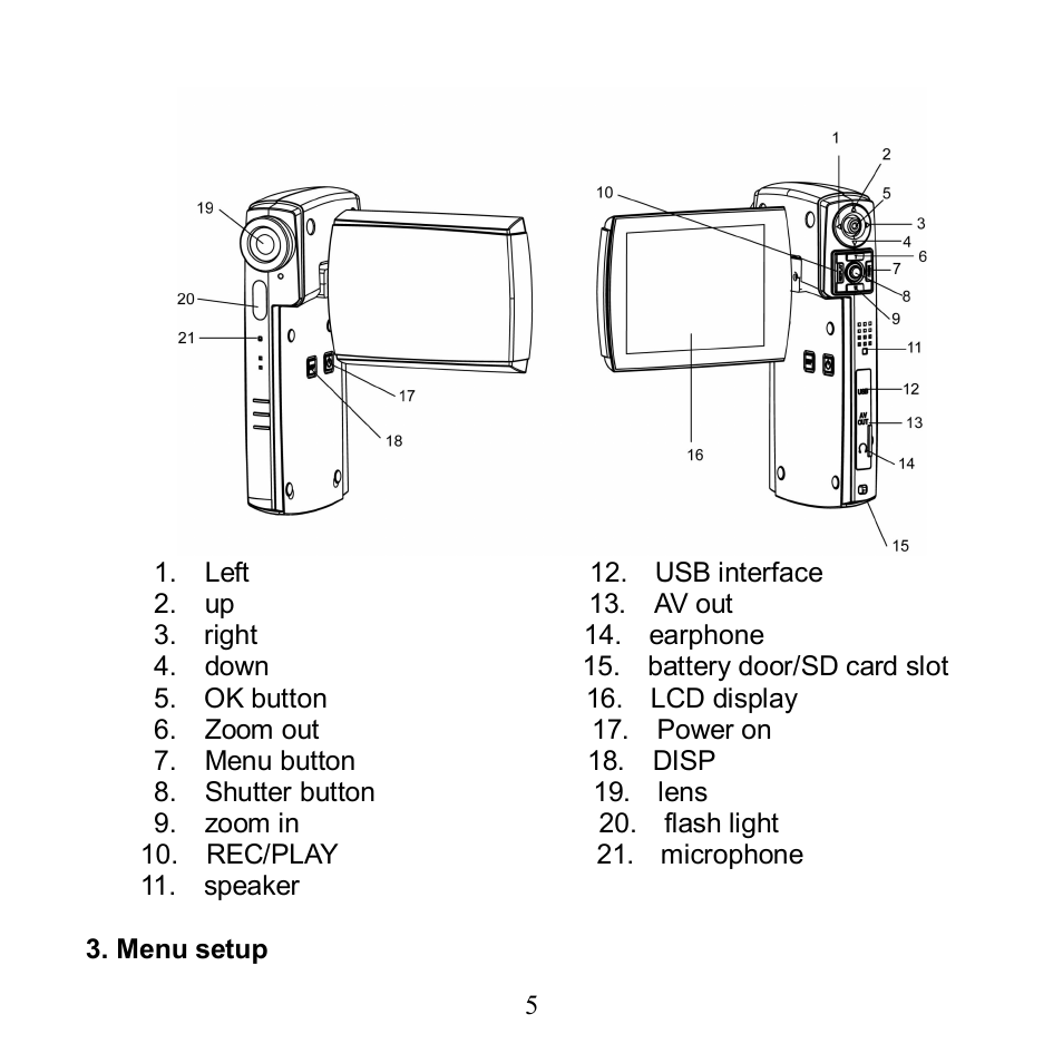Argus Camera Argus DV 5470 User Manual | Page 6 / 38