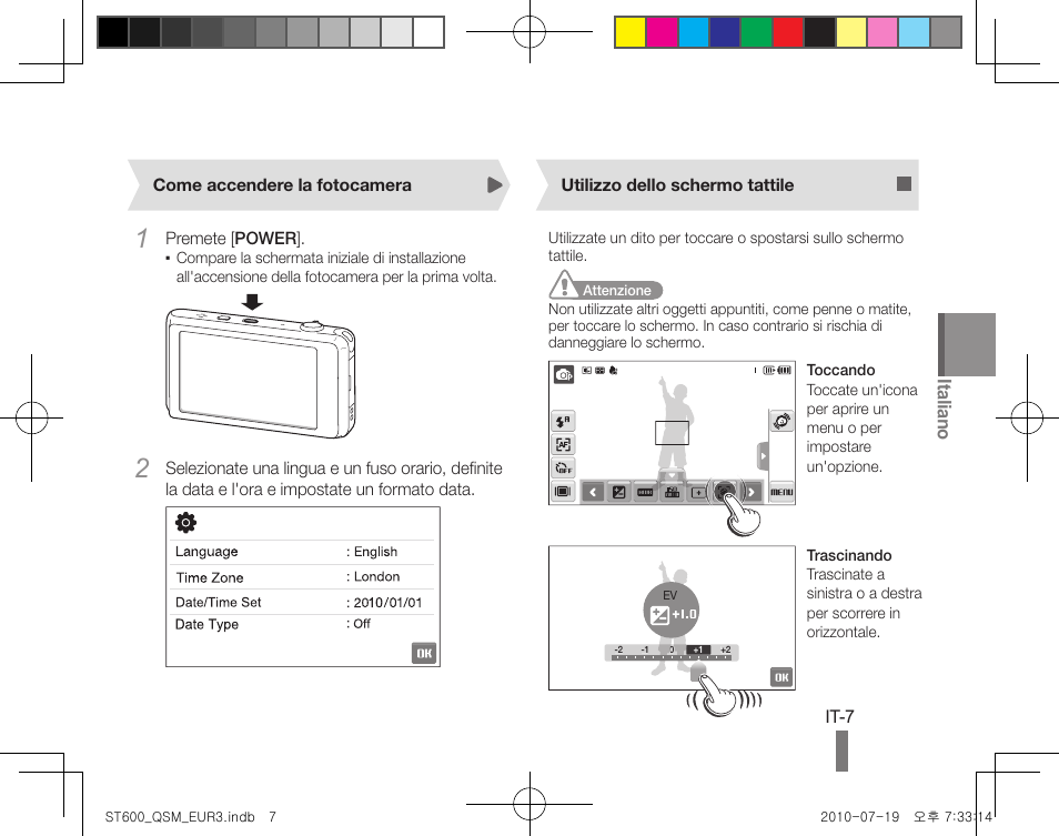 Italiano | Samsung EC-ST600ZBPBUS User Manual | Page 37 / 144