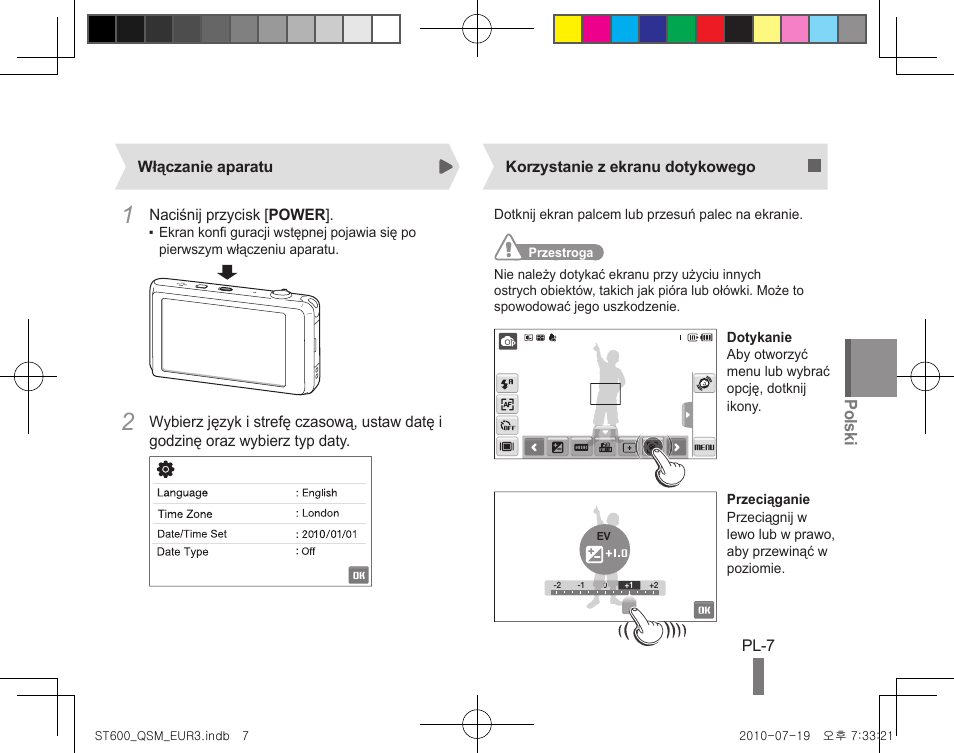 Polski | Samsung EC-ST600ZBPBUS User Manual | Page 47 / 144