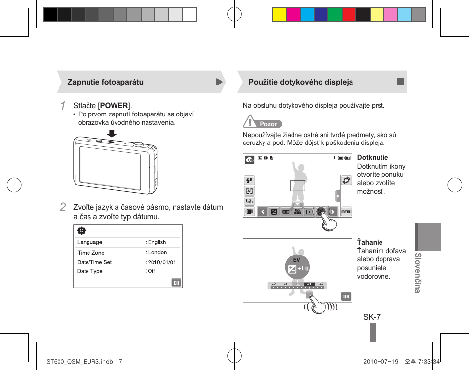 Slovenčina | Samsung EC-ST600ZBPBUS User Manual | Page 67 / 144