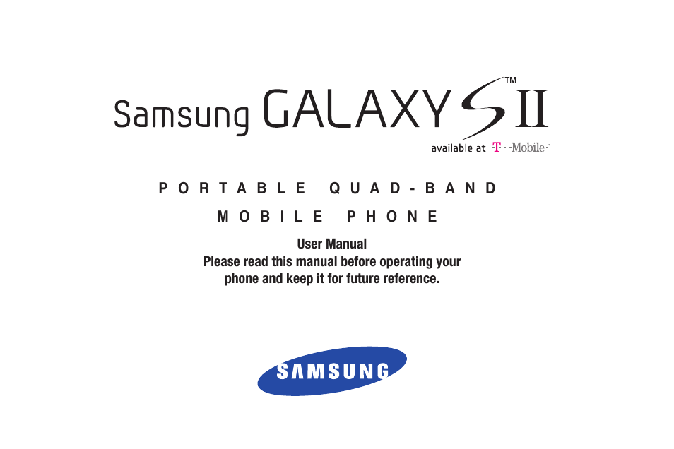 Samsung SGH-T989ZKBTMB User Manual | 366 pages