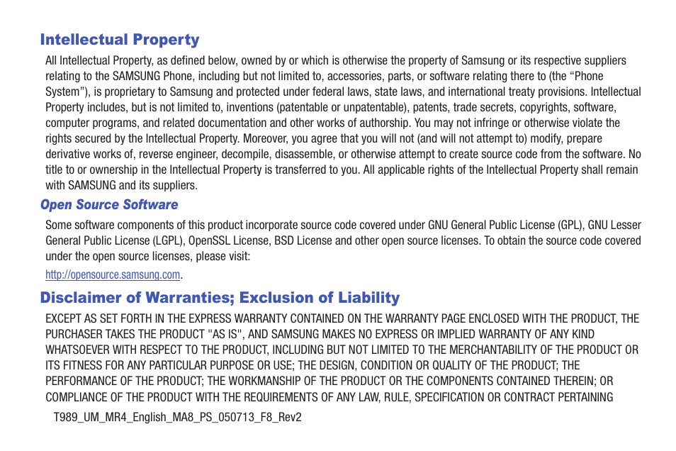 Samsung SGH-T989ZKBTMB User Manual | Page 2 / 366