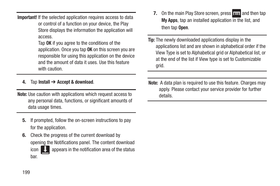 Samsung SGH-T989ZKBTMB User Manual | Page 204 / 366