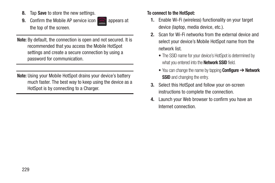 Samsung SGH-T989ZKBTMB User Manual | Page 234 / 366