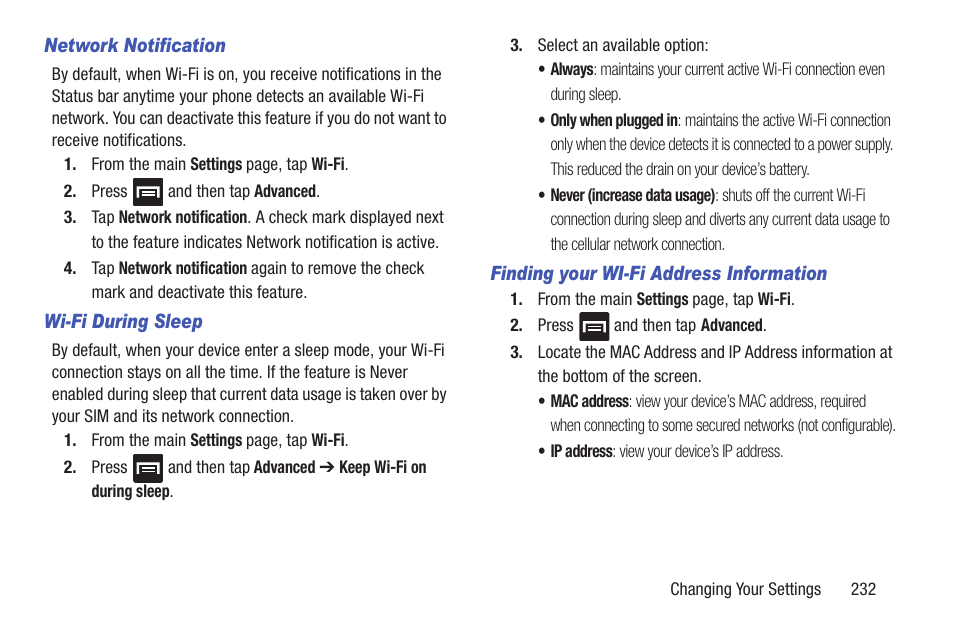 Samsung SGH-T989ZKBTMB User Manual | Page 237 / 366