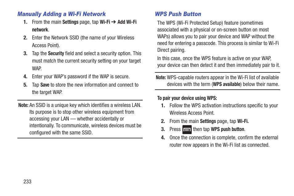 Samsung SGH-T989ZKBTMB User Manual | Page 238 / 366