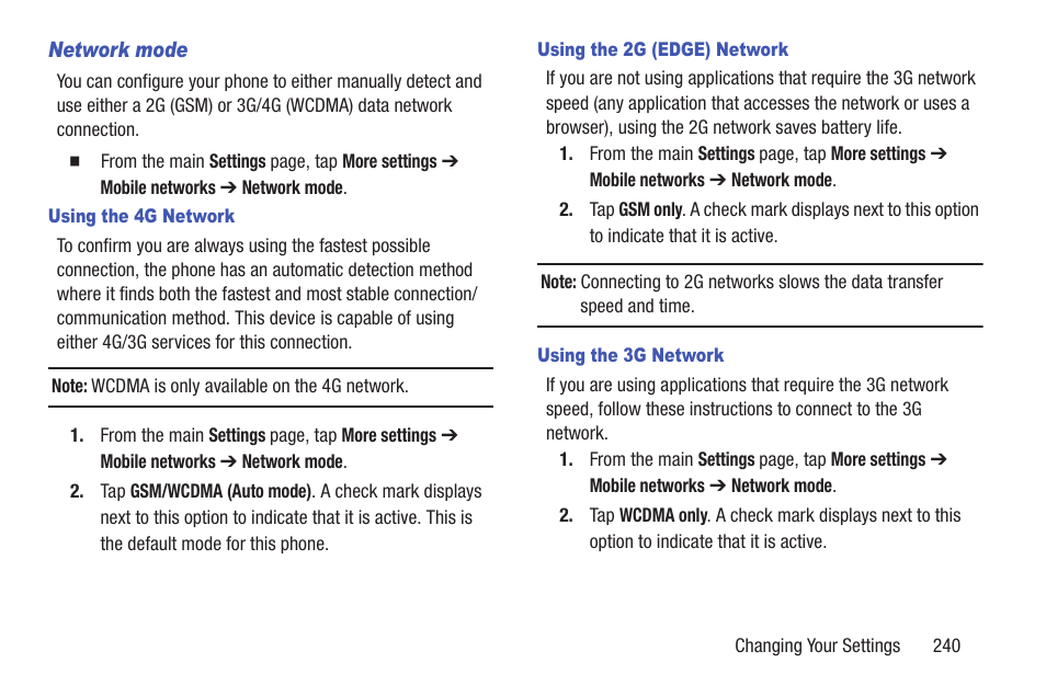 Samsung SGH-T989ZKBTMB User Manual | Page 245 / 366