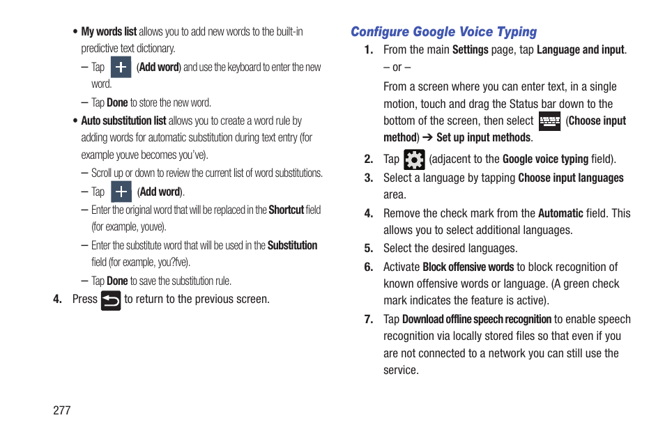 Samsung SGH-T989ZKBTMB User Manual | Page 282 / 366