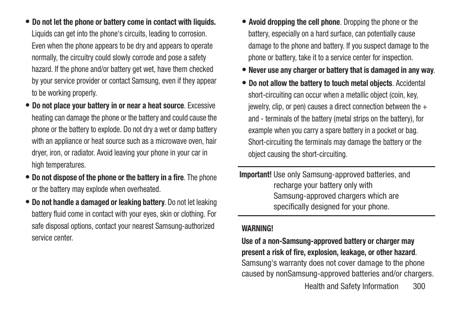 Samsung SGH-T989ZKBTMB User Manual | Page 305 / 366