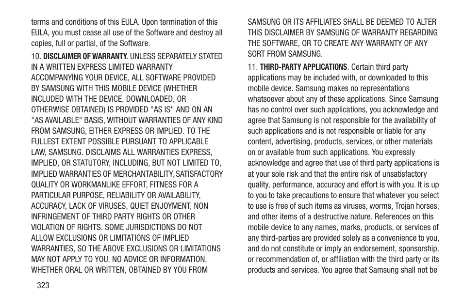 Samsung SGH-T989ZKBTMB User Manual | Page 328 / 366