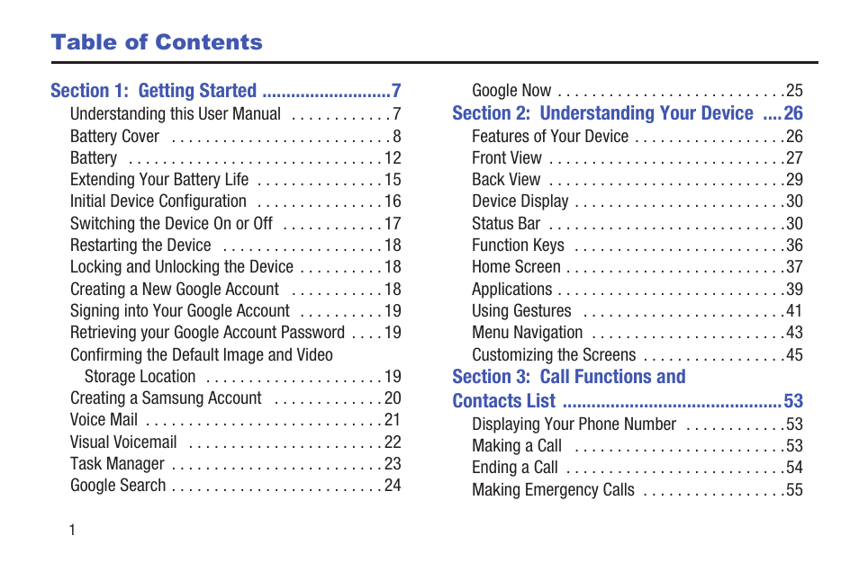 Samsung SGH-T989ZKBTMB User Manual | Page 6 / 366