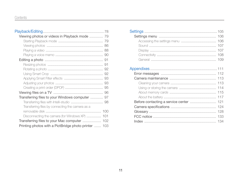 Samsung EC-ST95ZZBPBUS User Manual | Page 12 / 139