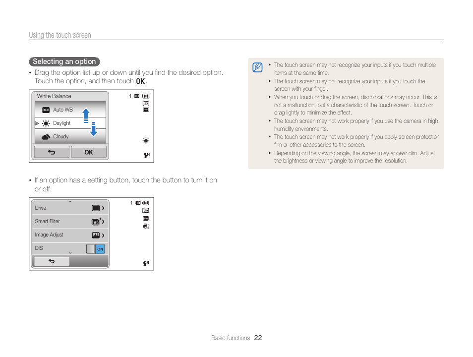 Samsung EC-ST95ZZBPBUS User Manual | Page 23 / 139