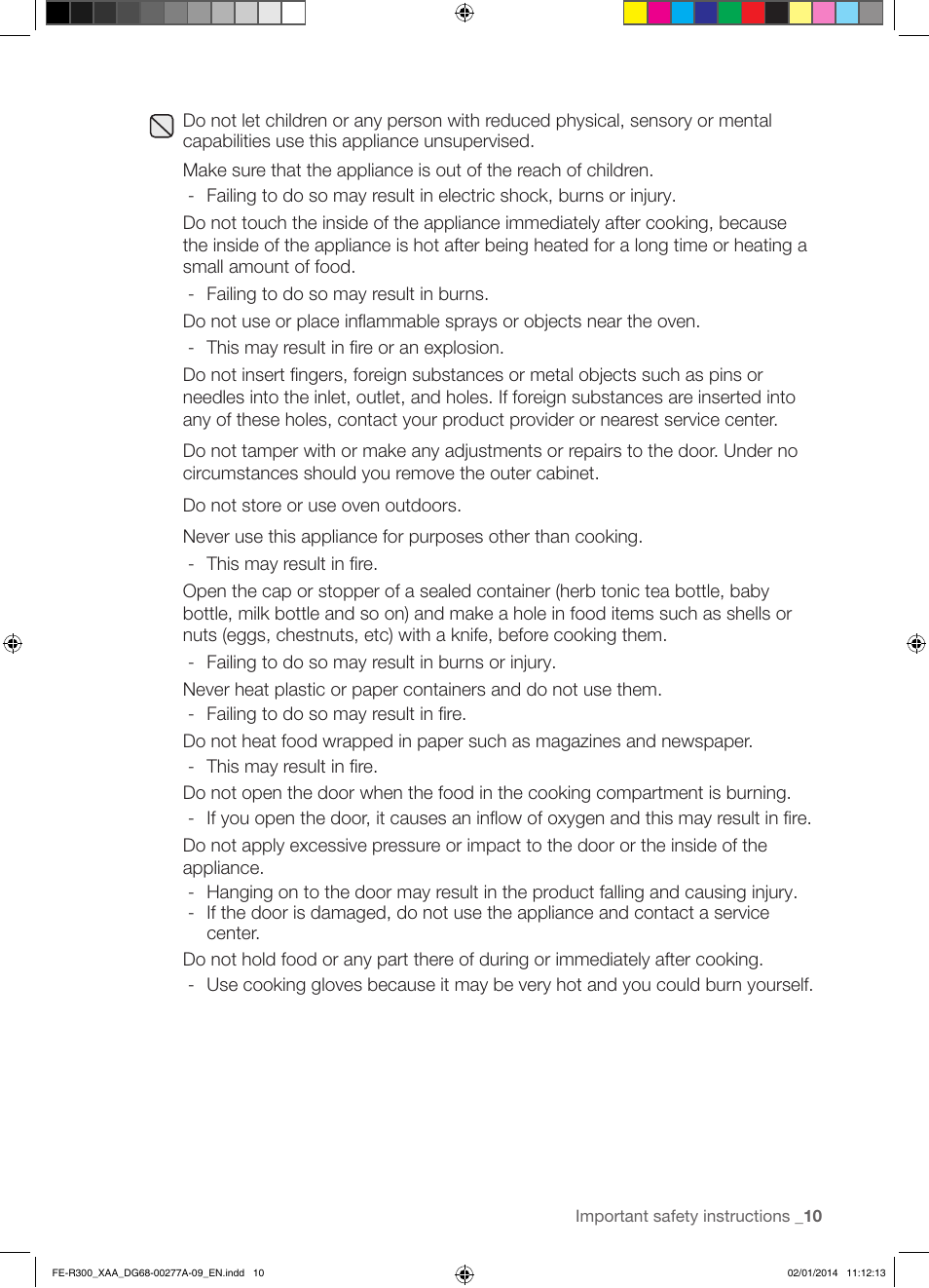 Samsung FE-R300SW-XAA User Manual | Page 11 / 44