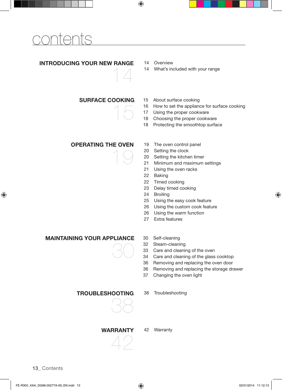 Samsung FE-R300SW-XAA User Manual | Page 14 / 44