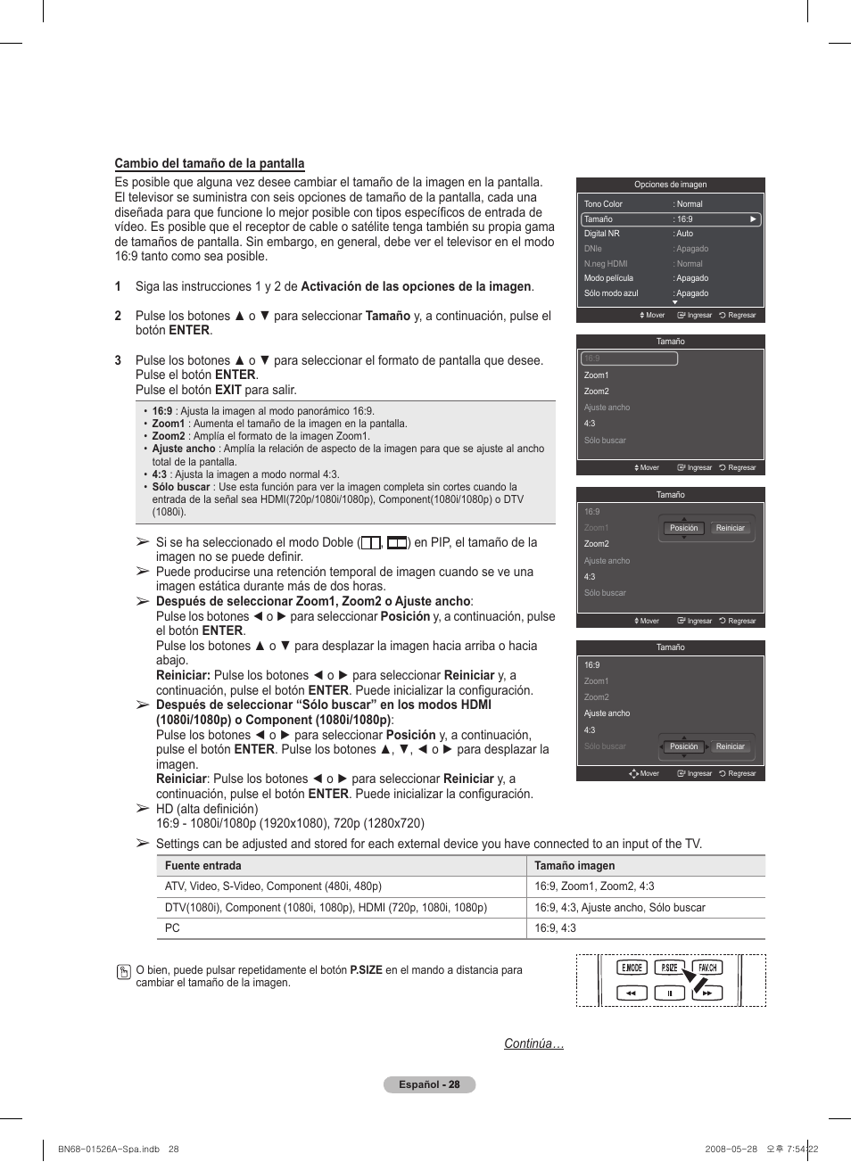 Samsung PN50A530S2FXZA User Manual | Page 115 / 168