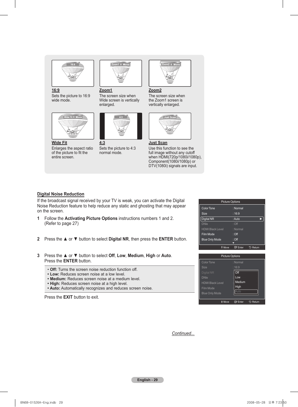 Samsung PN50A530S2FXZA User Manual | Page 29 / 168