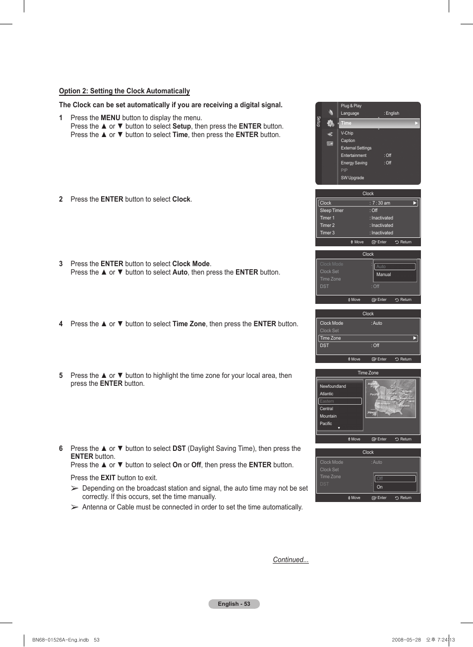 Samsung PN50A530S2FXZA User Manual | Page 53 / 168