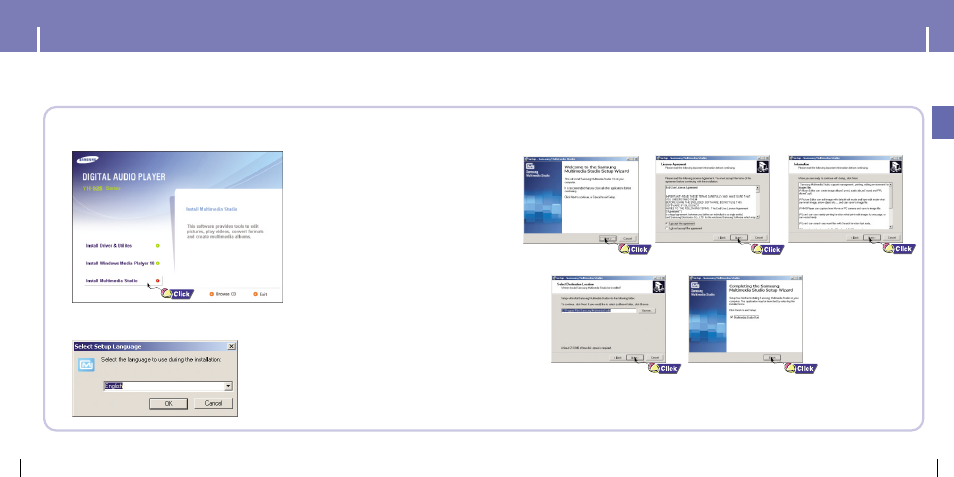 Installing multimedia studio | Samsung YH-925GS-XAP User Manual | Page 15 / 37