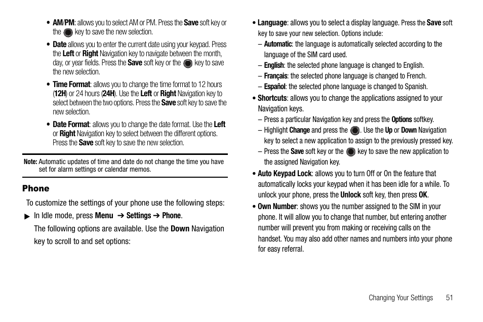 Phone | Samsung SGH-A257URAATT User Manual | Page 55 / 121