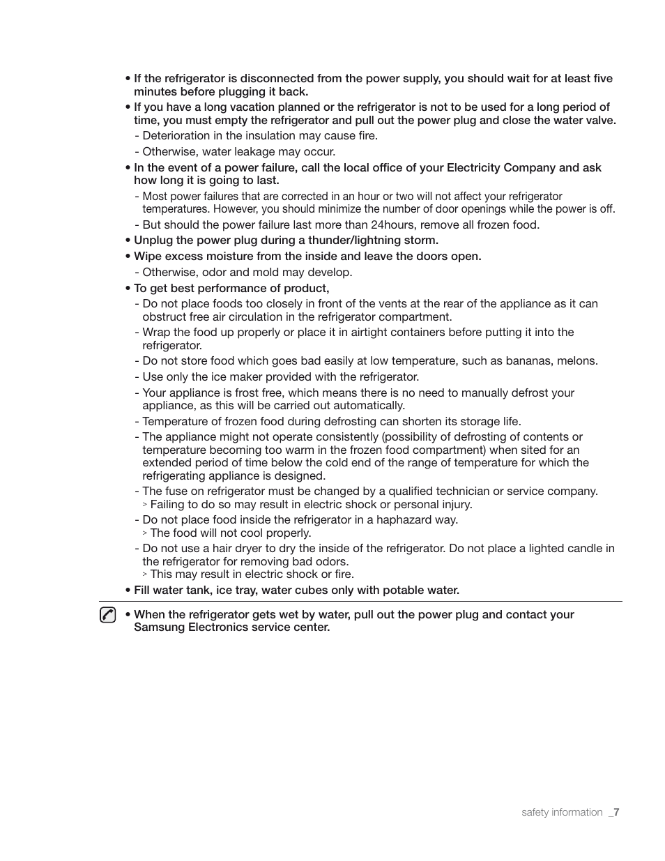 Samsung RS265TDPN-XAA User Manual | Page 7 / 72
