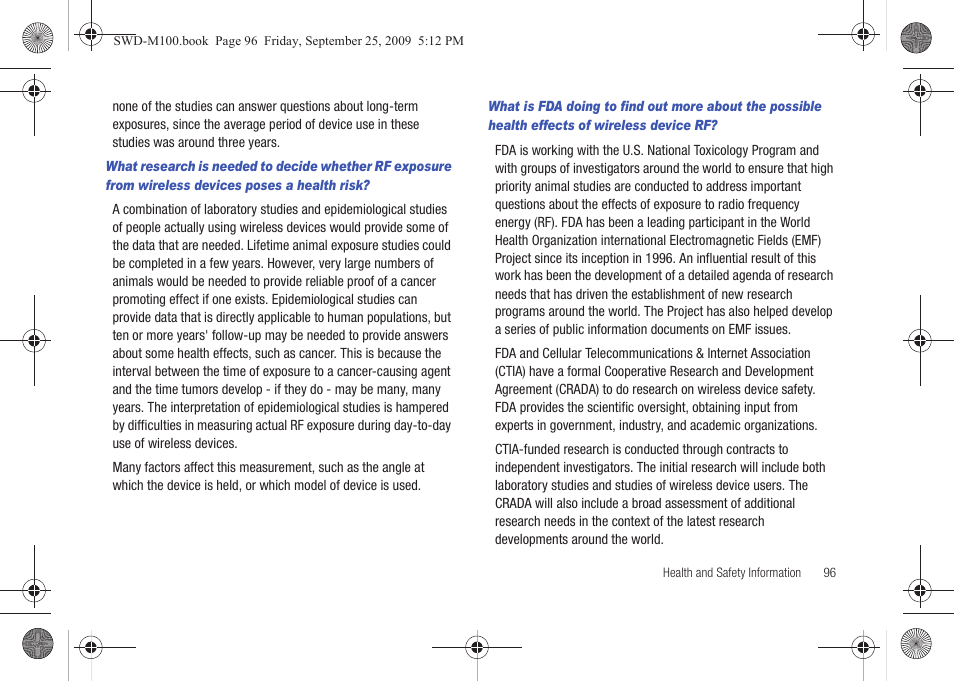 Samsung SWD-M100ZKECLW User Manual | Page 101 / 128