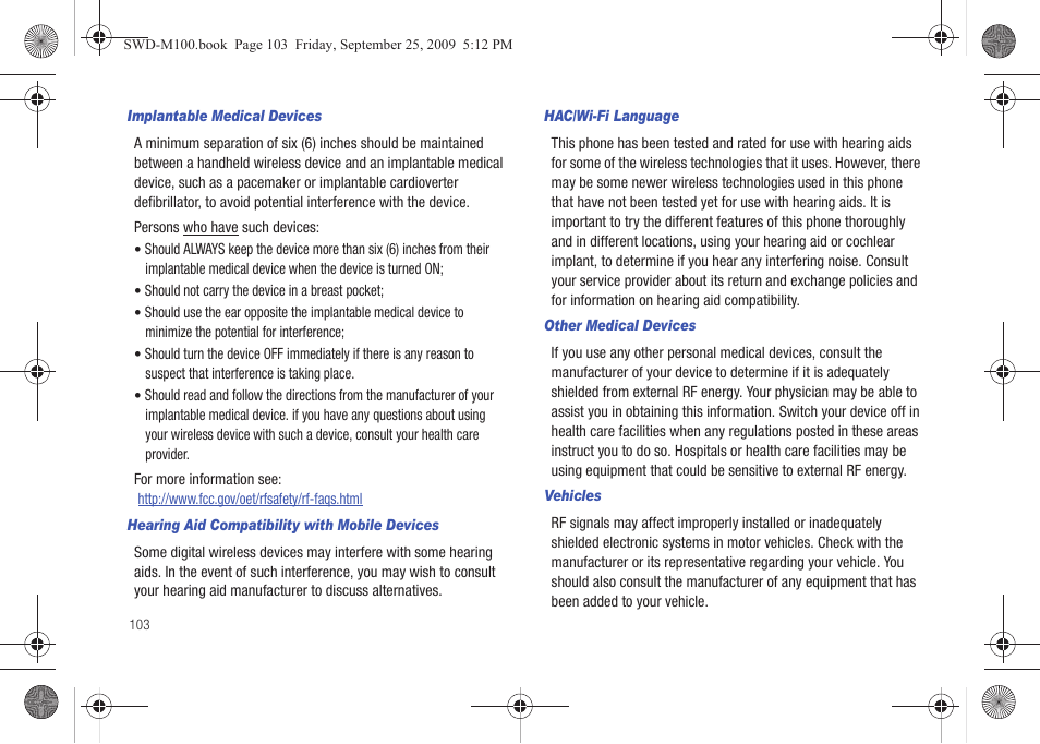 Samsung SWD-M100ZKECLW User Manual | Page 108 / 128