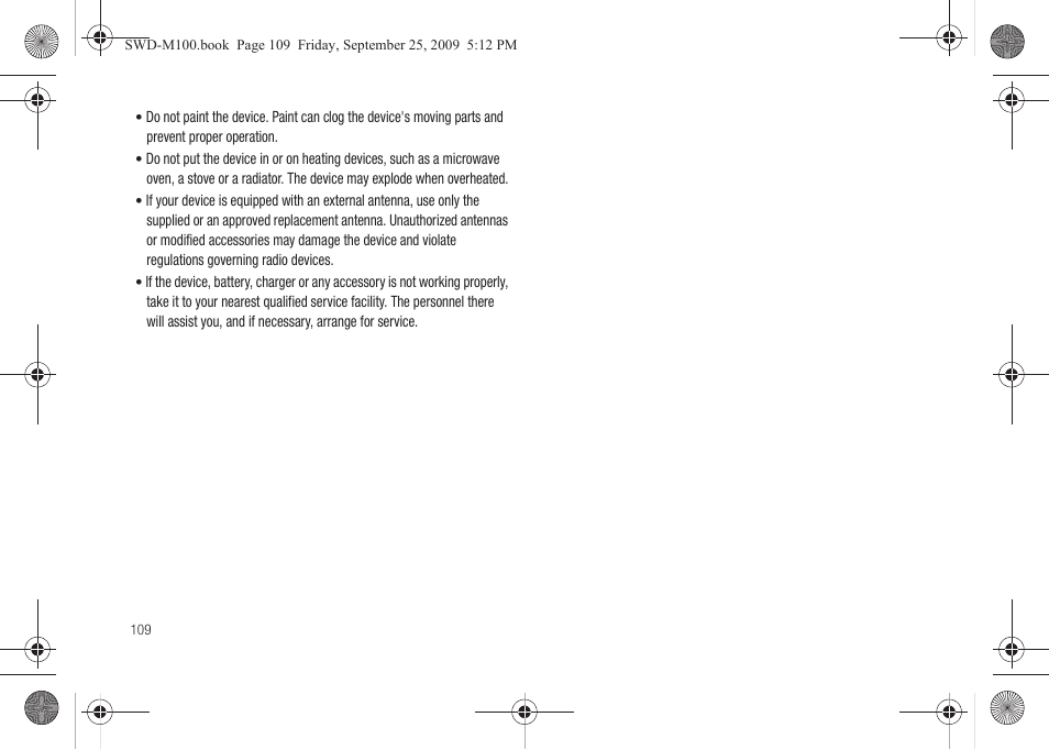 Samsung SWD-M100ZKECLW User Manual | Page 114 / 128