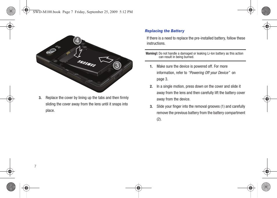 Samsung SWD-M100ZKECLW User Manual | Page 12 / 128