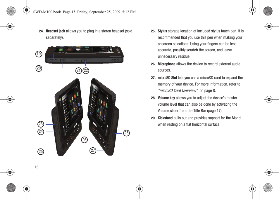 Samsung SWD-M100ZKECLW User Manual | Page 20 / 128