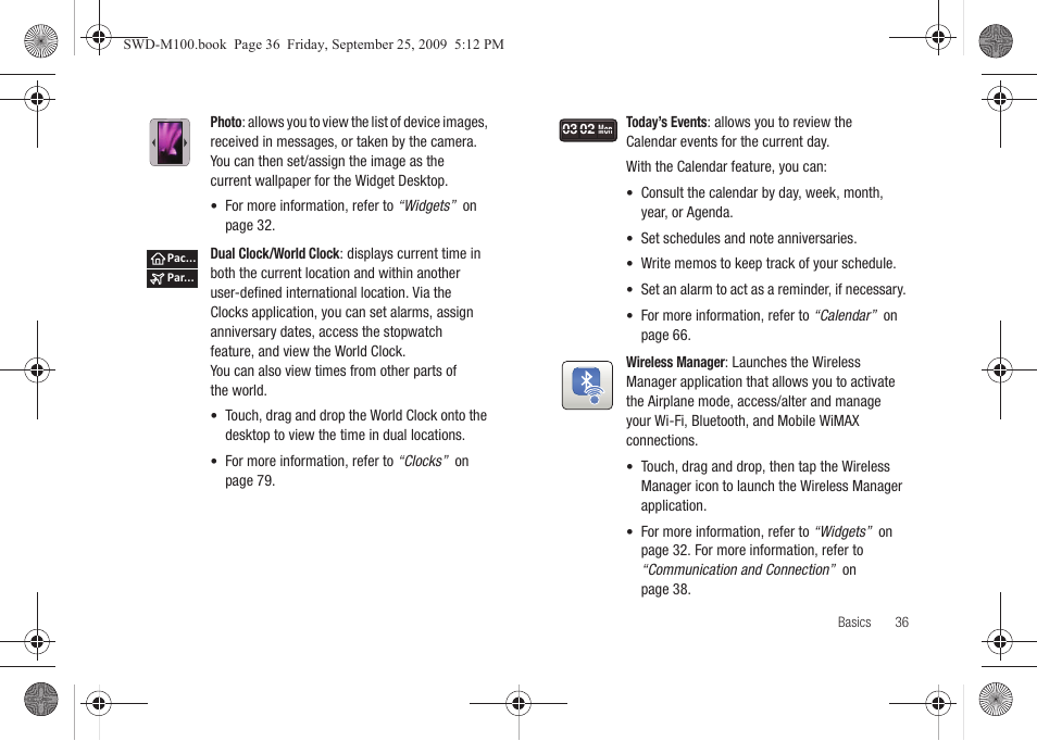 Samsung SWD-M100ZKECLW User Manual | Page 41 / 128