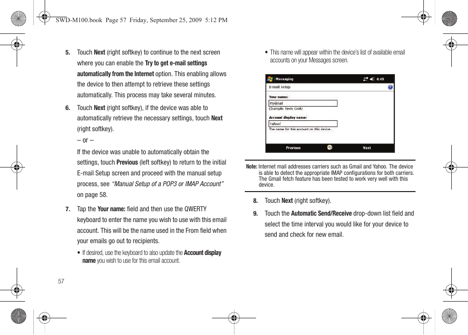 Samsung SWD-M100ZKECLW User Manual | Page 62 / 128