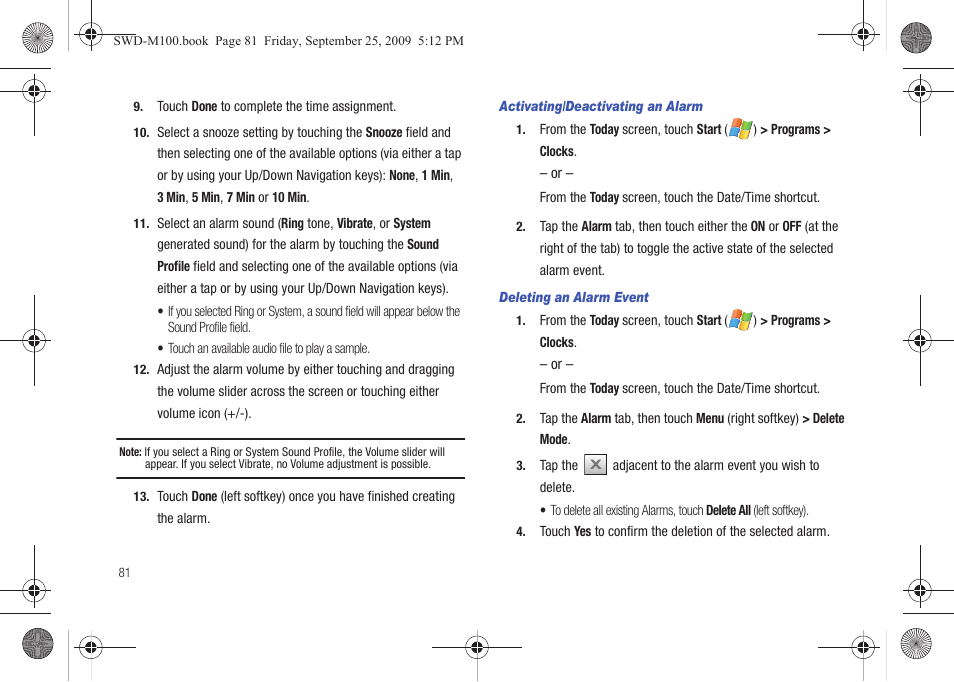 Samsung SWD-M100ZKECLW User Manual | Page 86 / 128