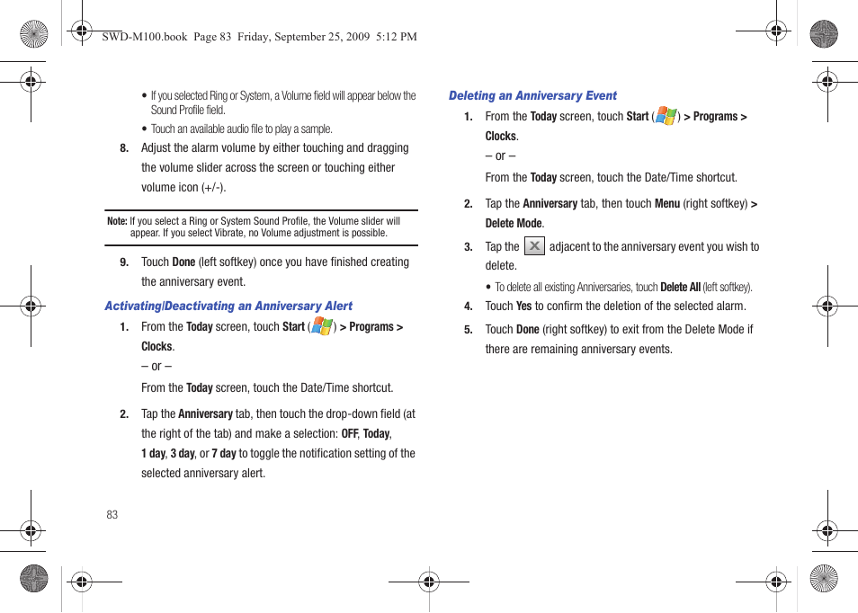 Samsung SWD-M100ZKECLW User Manual | Page 88 / 128