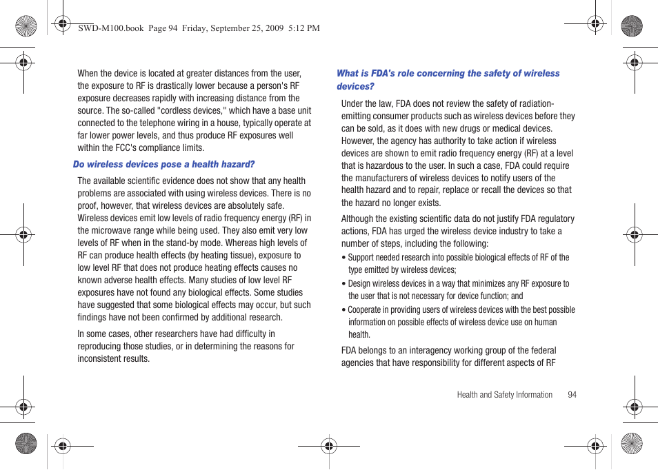 Samsung SWD-M100ZKECLW User Manual | Page 99 / 128