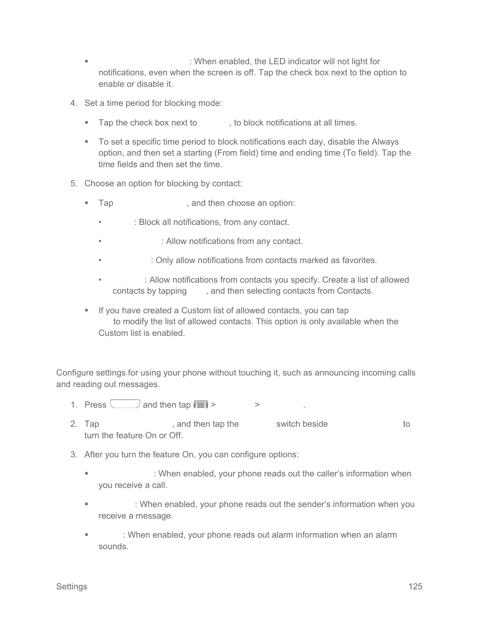 Hands-free mode settings | Samsung SPH-L710RWPSPR User Manual | Page 136 / 157