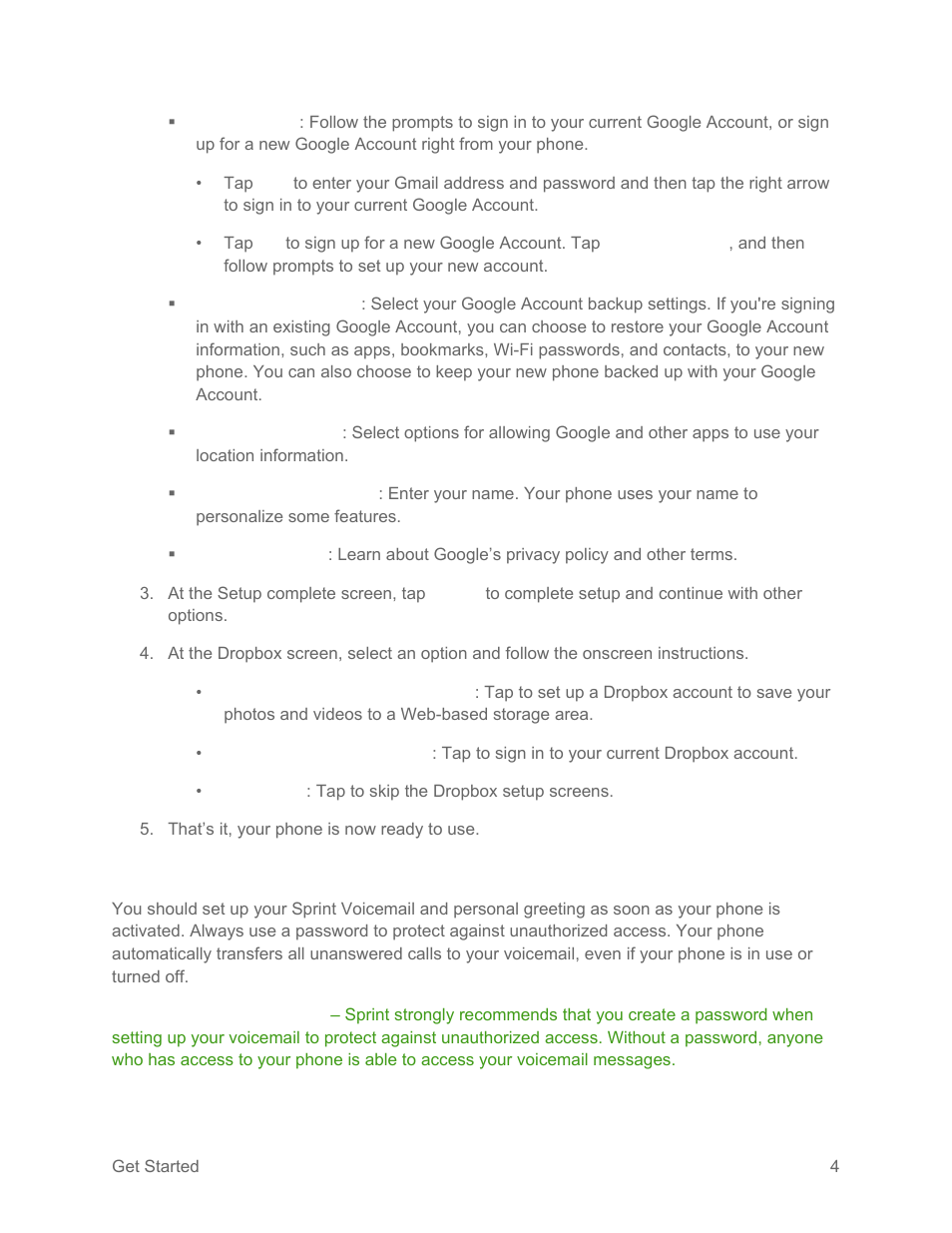 Set up voicemail | Samsung SPH-L710RWPSPR User Manual | Page 15 / 157