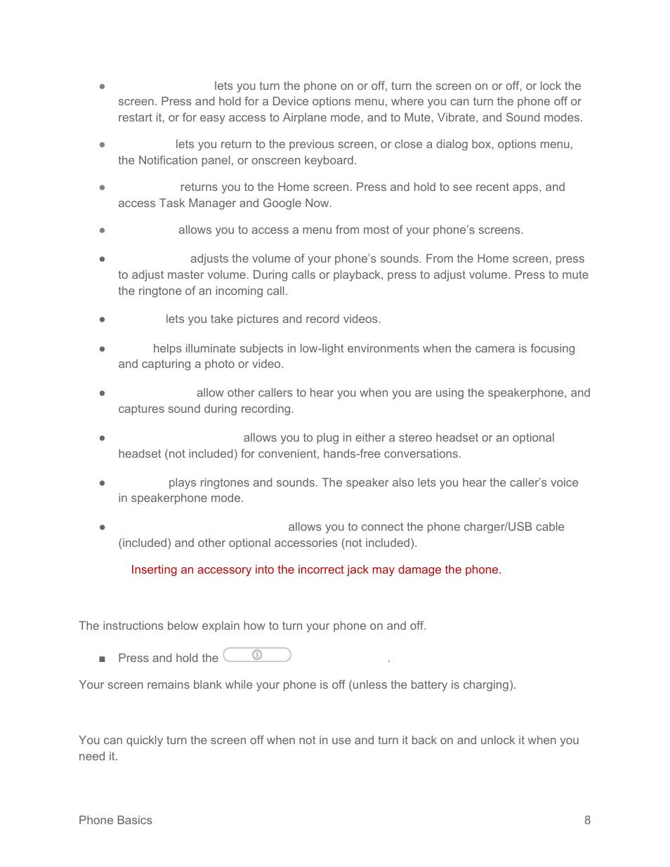 Turn your phone on and off, Turn your screen on and off | Samsung SPH-L710RWPSPR User Manual | Page 19 / 157