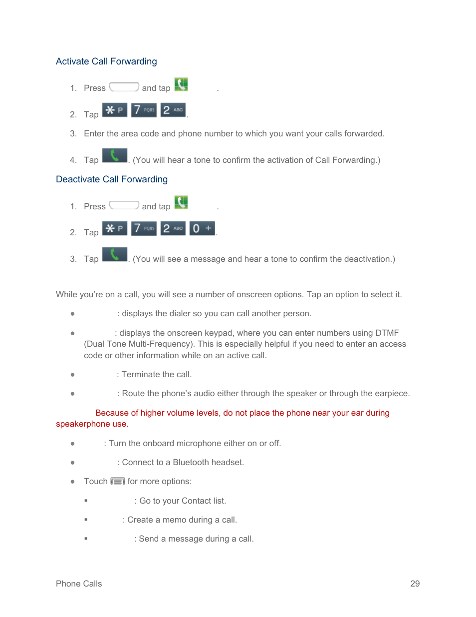 In-call options | Samsung SPH-L710RWPSPR User Manual | Page 40 / 157