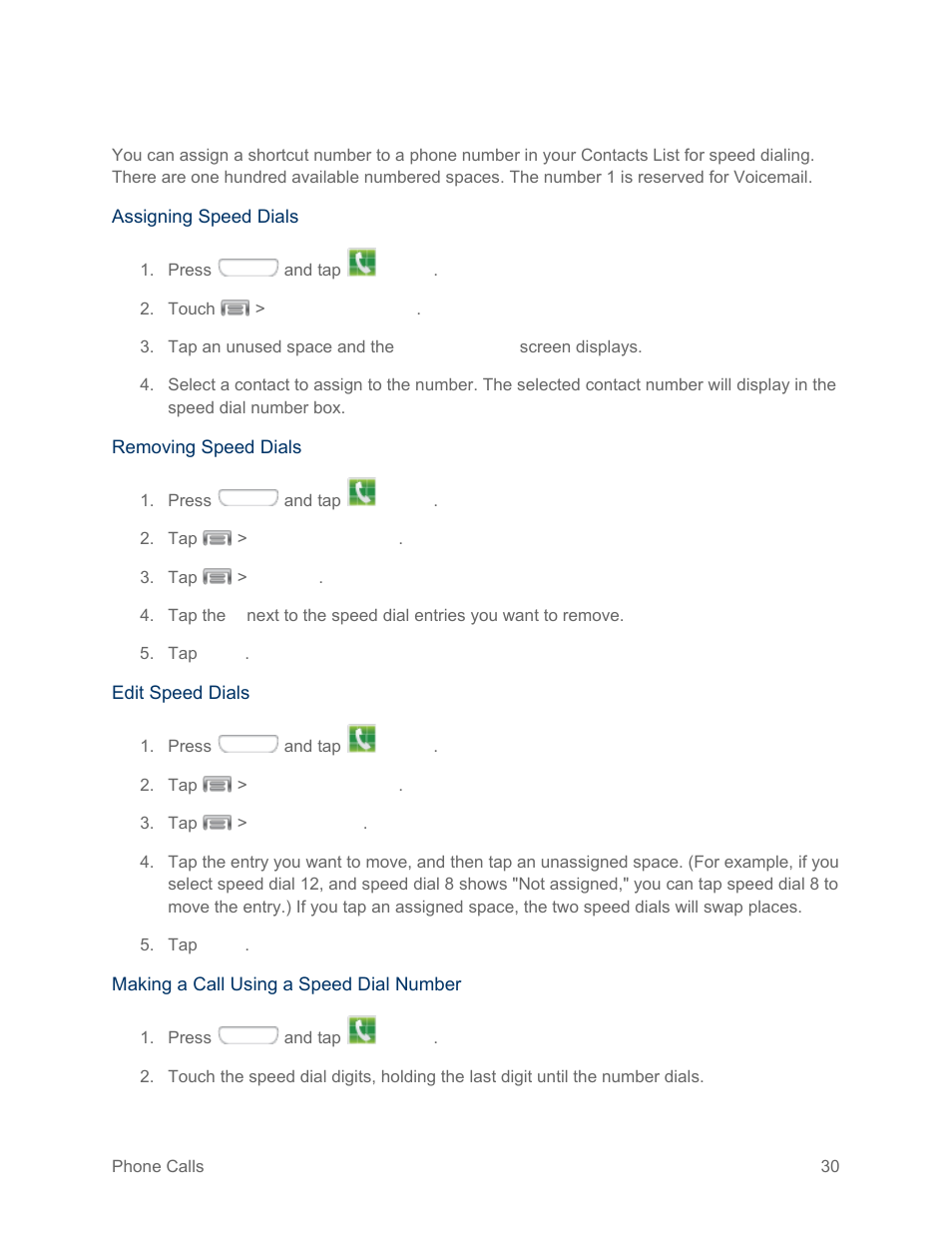 Speed dialing | Samsung SPH-L710RWPSPR User Manual | Page 41 / 157