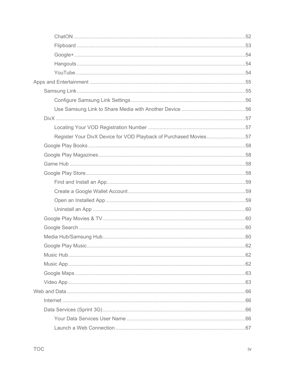 Samsung SPH-L710RWPSPR User Manual | Page 5 / 157