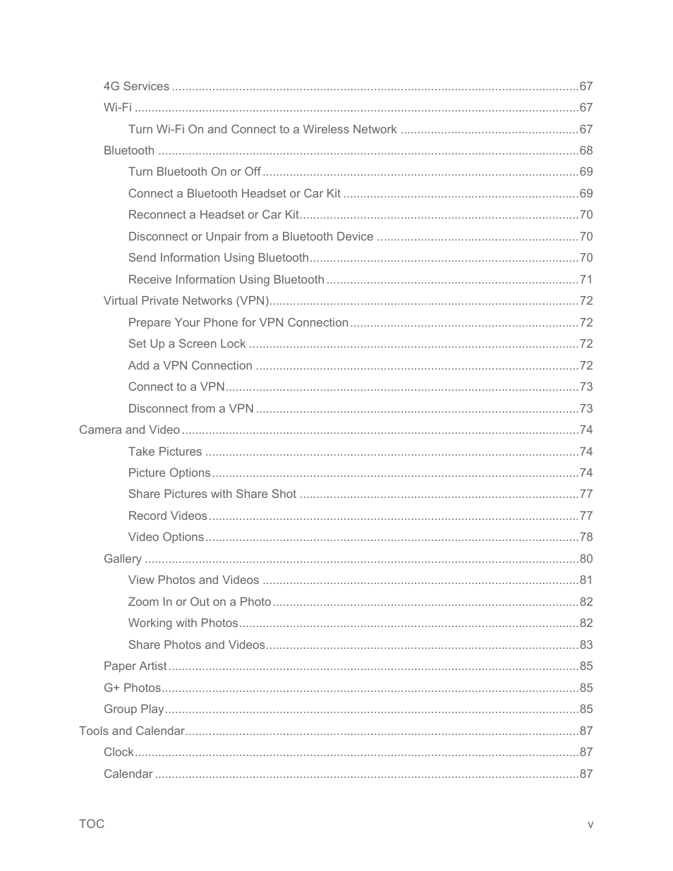Samsung SPH-L710RWPSPR User Manual | Page 6 / 157